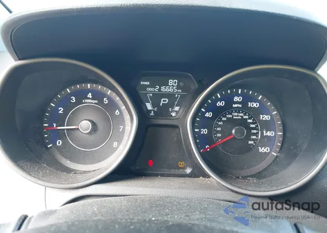 2013 Hyundai Elantra Gls from USA, damaged, VIN 5NPDH4AE4DH416637